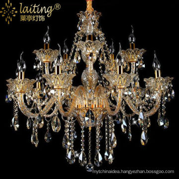Brand lighting China manufacture gold crystal chandelier